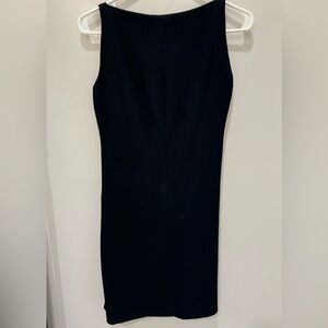 Vintage Herve Leger draped backless dress